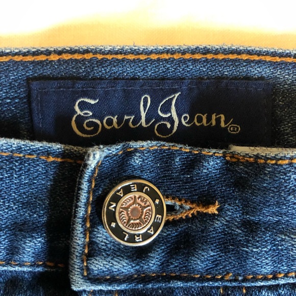 Earl Jeans Vintage Denim Skirt - Picture 2 of 6